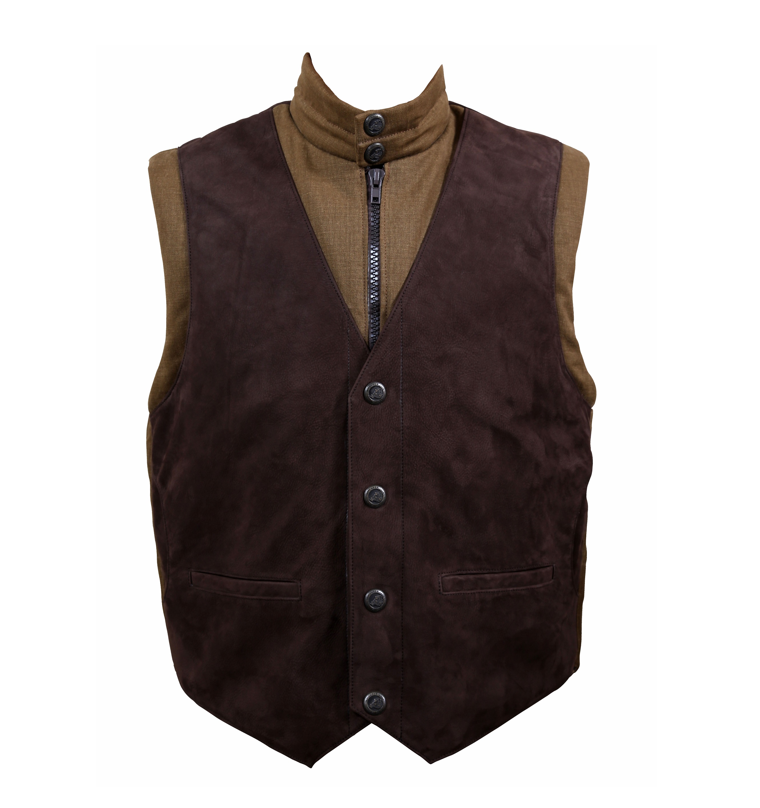 Gilet Clément en toile